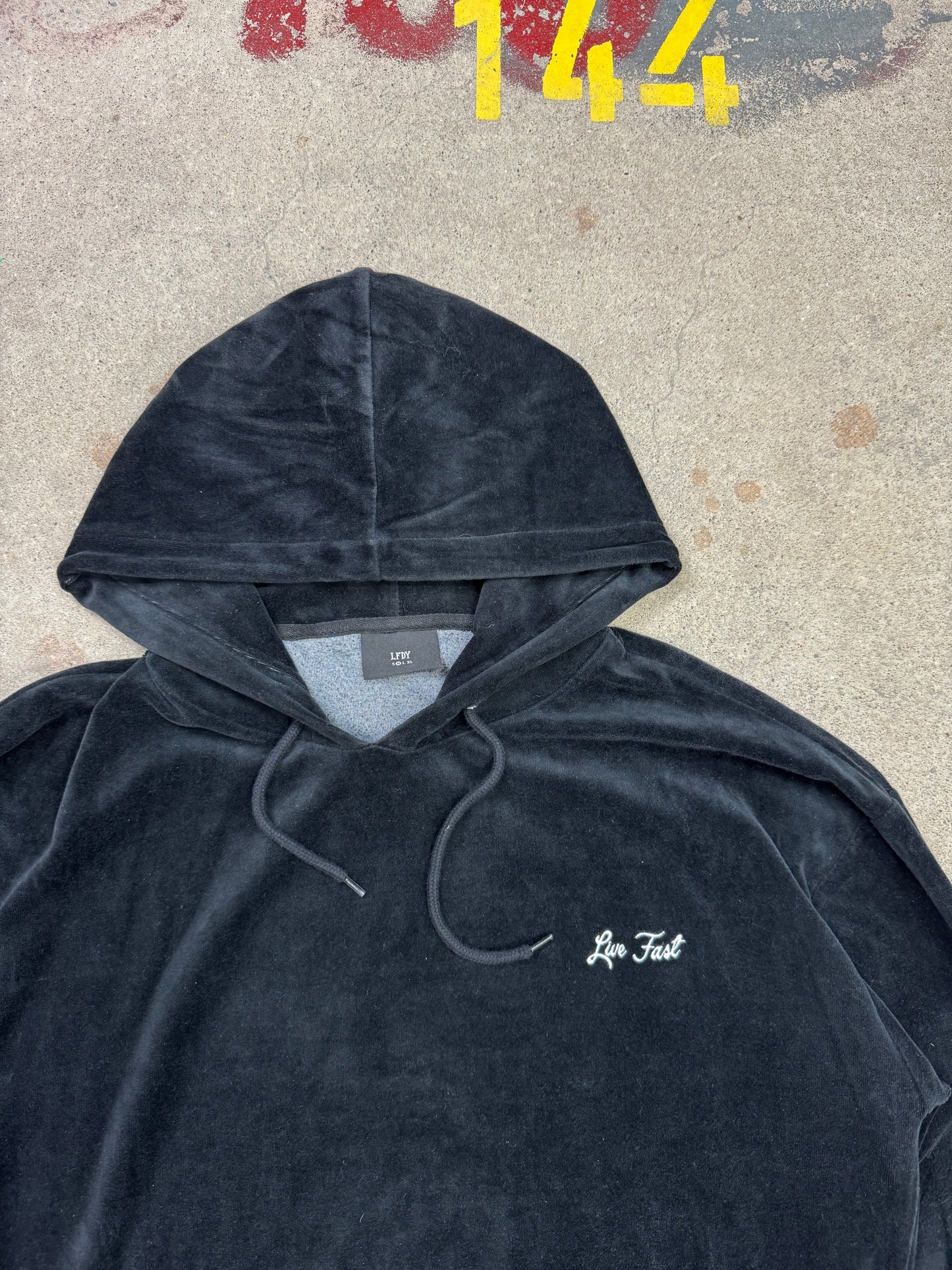 Life Fast Hoodie (M)