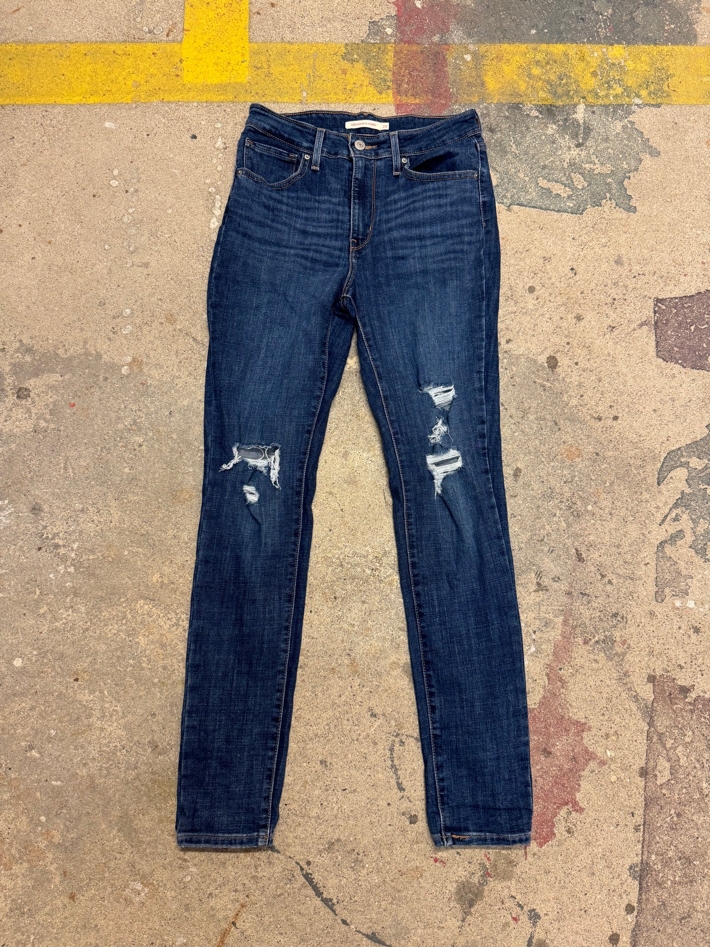 Levis Jeanshose 721 High Rise Skinny (28/30)