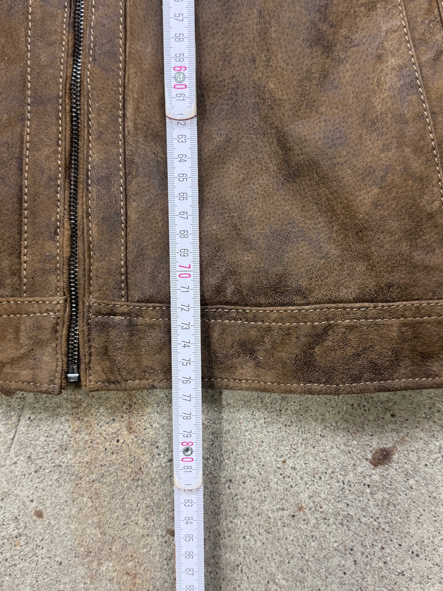Angelo Litrico Lederjacke | 3XL