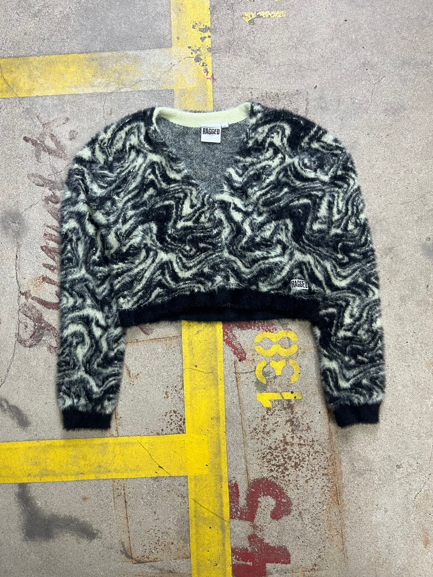 Ragged Jeans Cardigan | XL