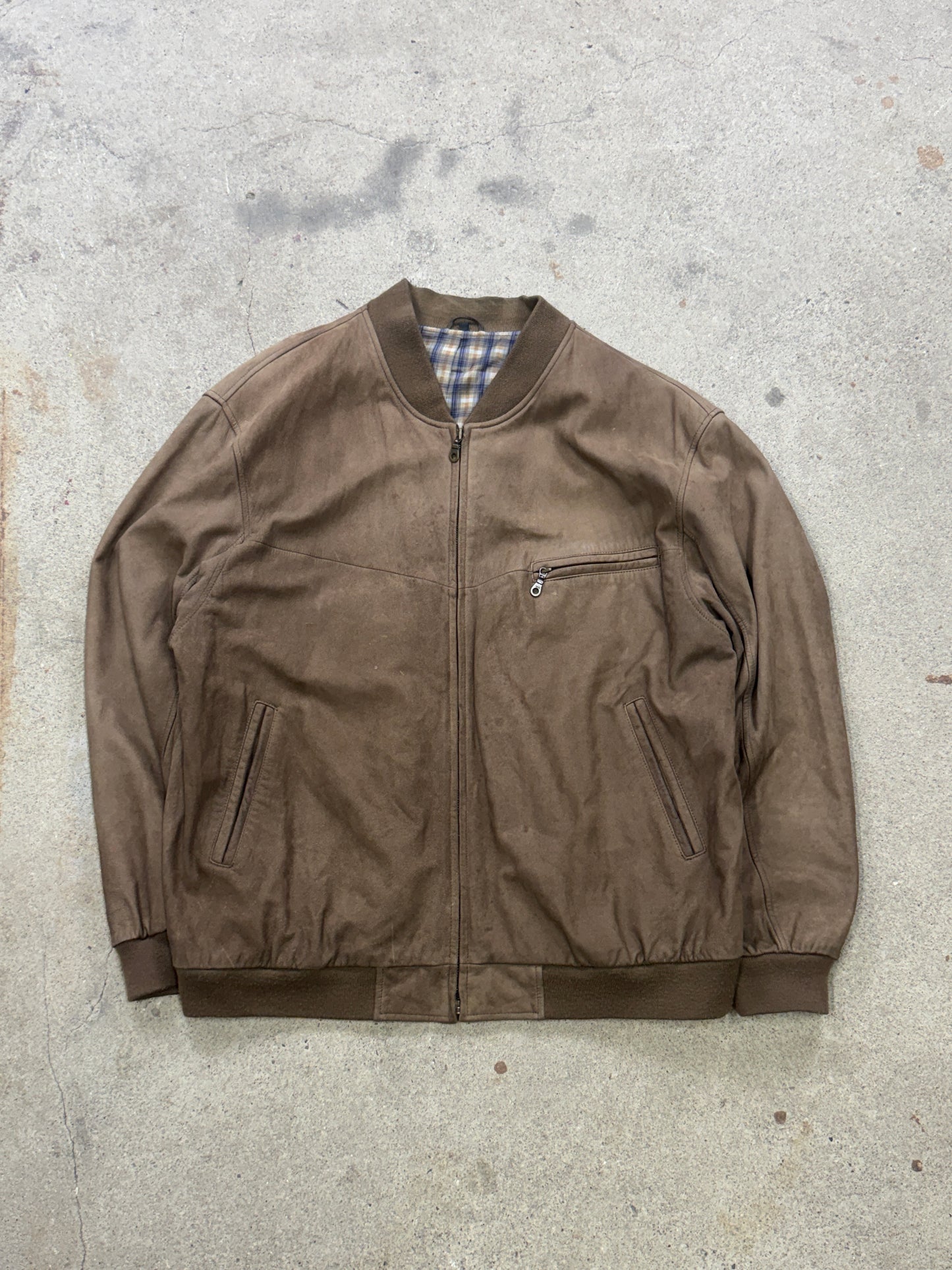 Vintage Lederjacke | XL