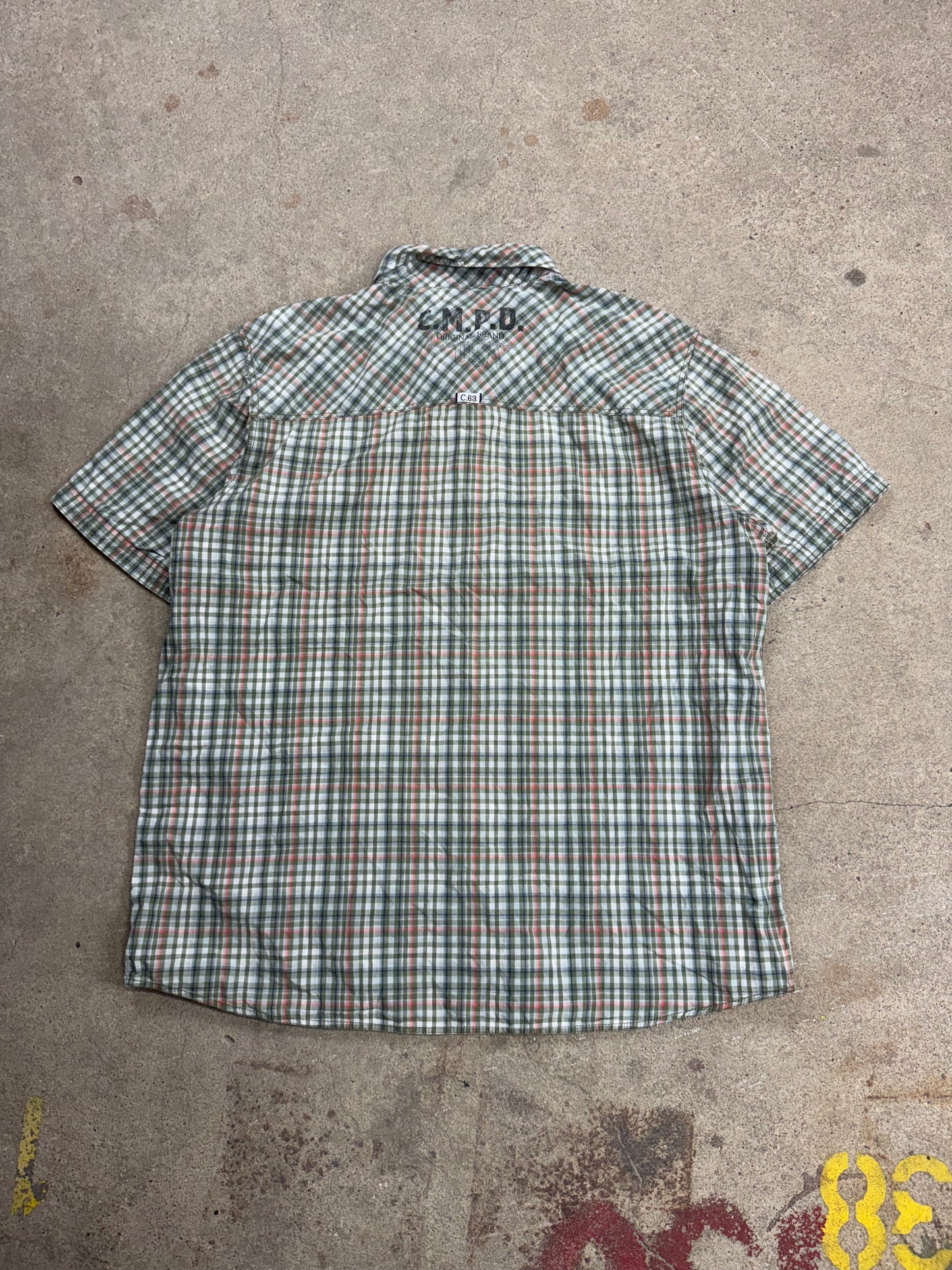 Camp David Hemd Kurz/XXL