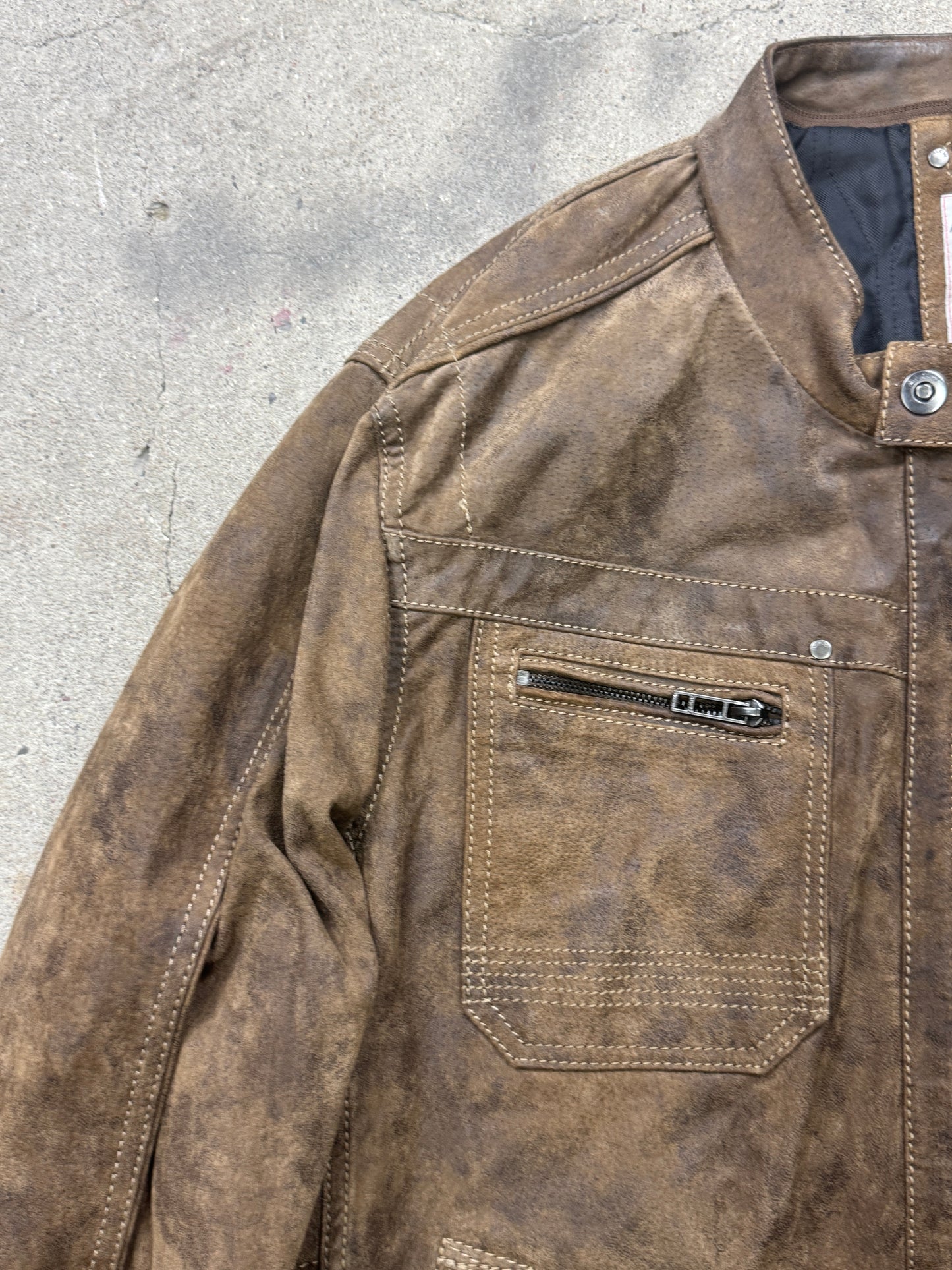 Angelo Litrico Lederjacke | 3XL