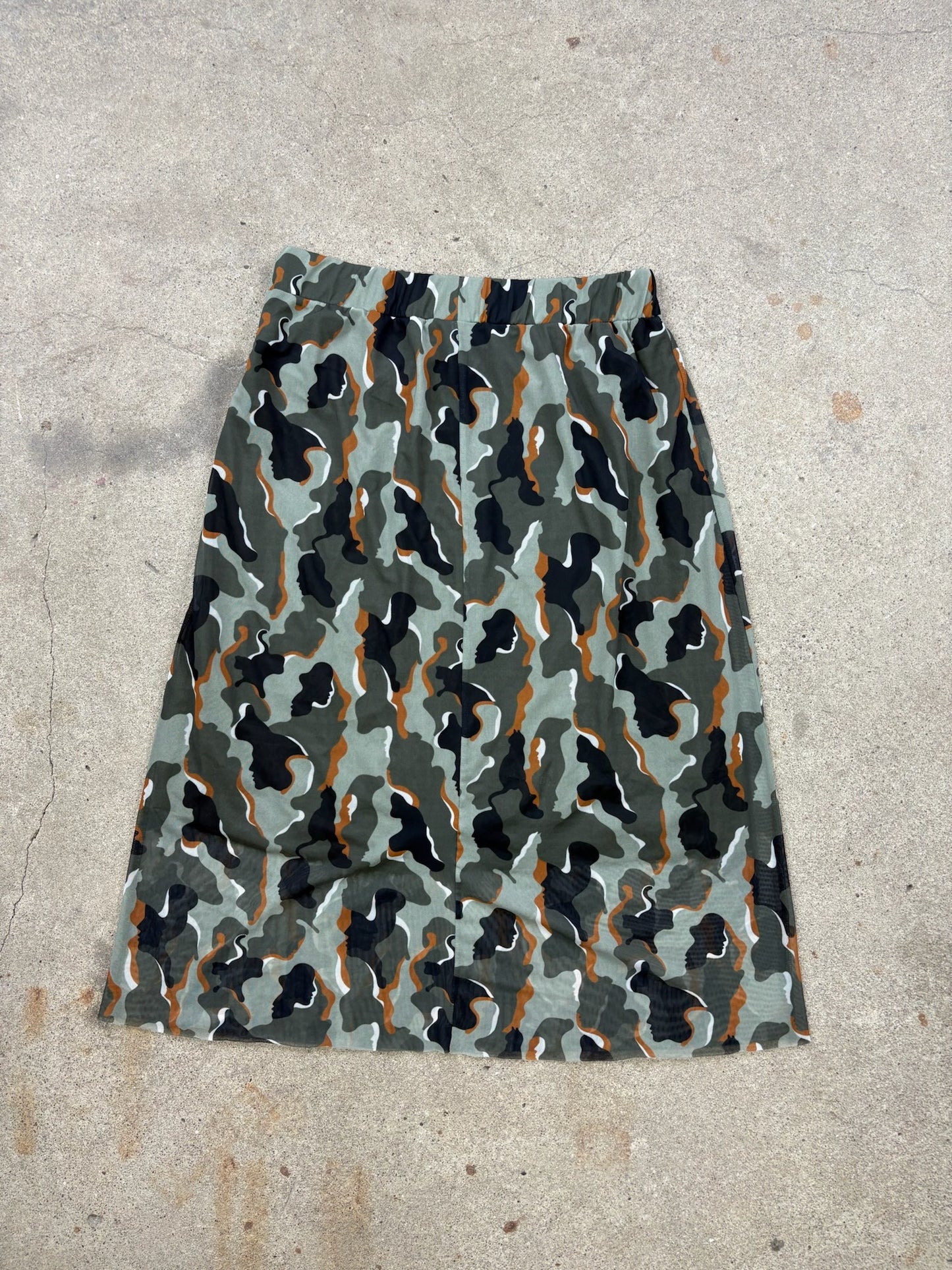 Camouflage Langer Rock | S