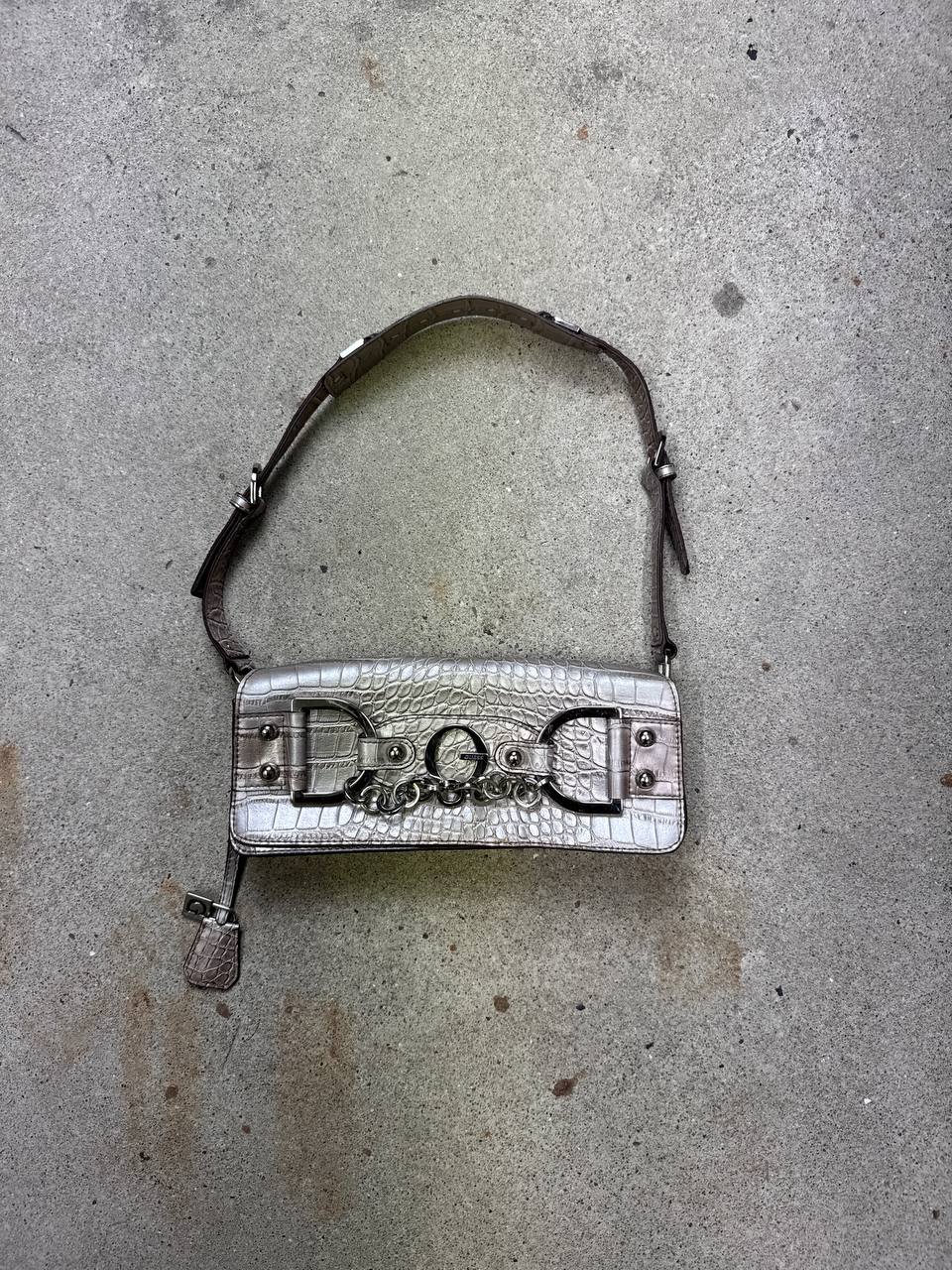 Guess | Handtasche Metallic Croc | One Size