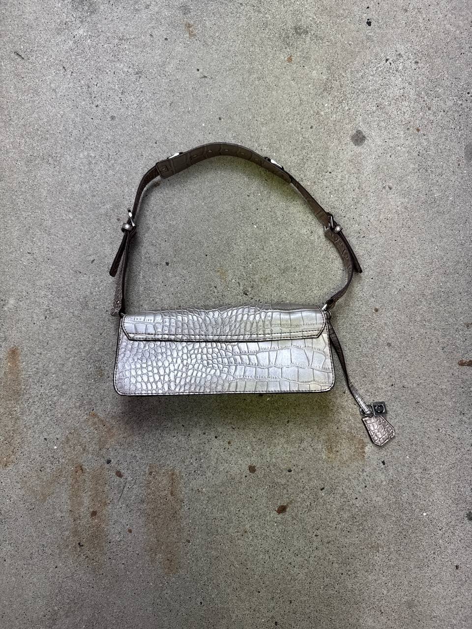 Guess | Handtasche Metallic Croc | One Size