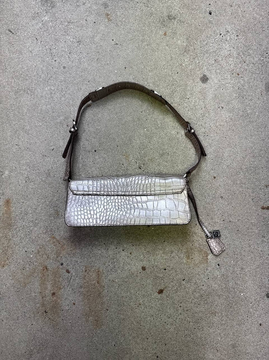 Guess | Handtasche Metallic Croc | One Size