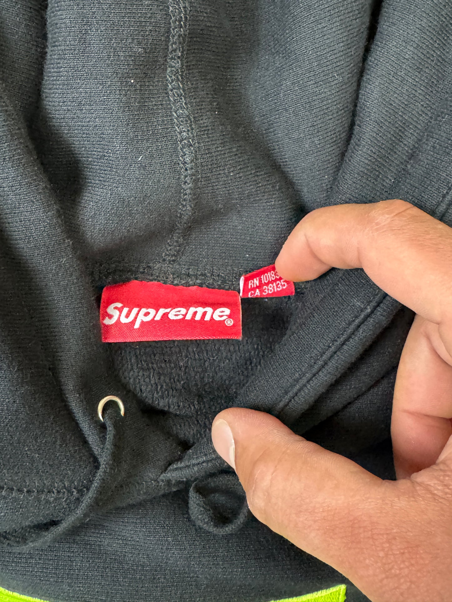 Supreme Box Logo Hooded Sweatshirt (fw17) Black | L