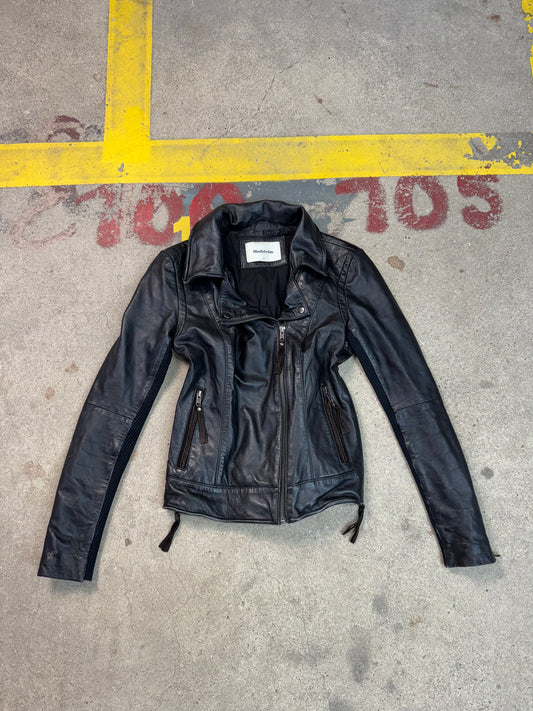 Vintage Lederjacke (XS)