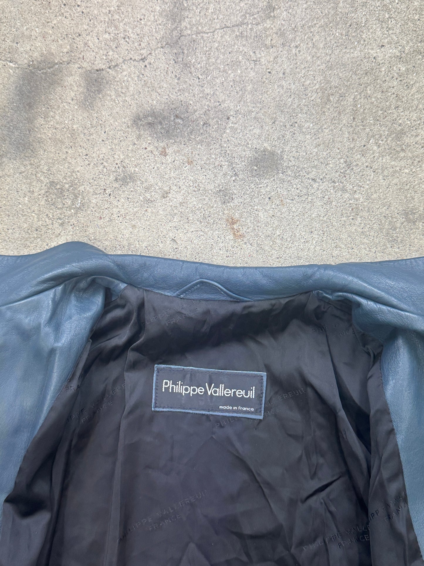 Philippe Vallereuil Lederjacke | L