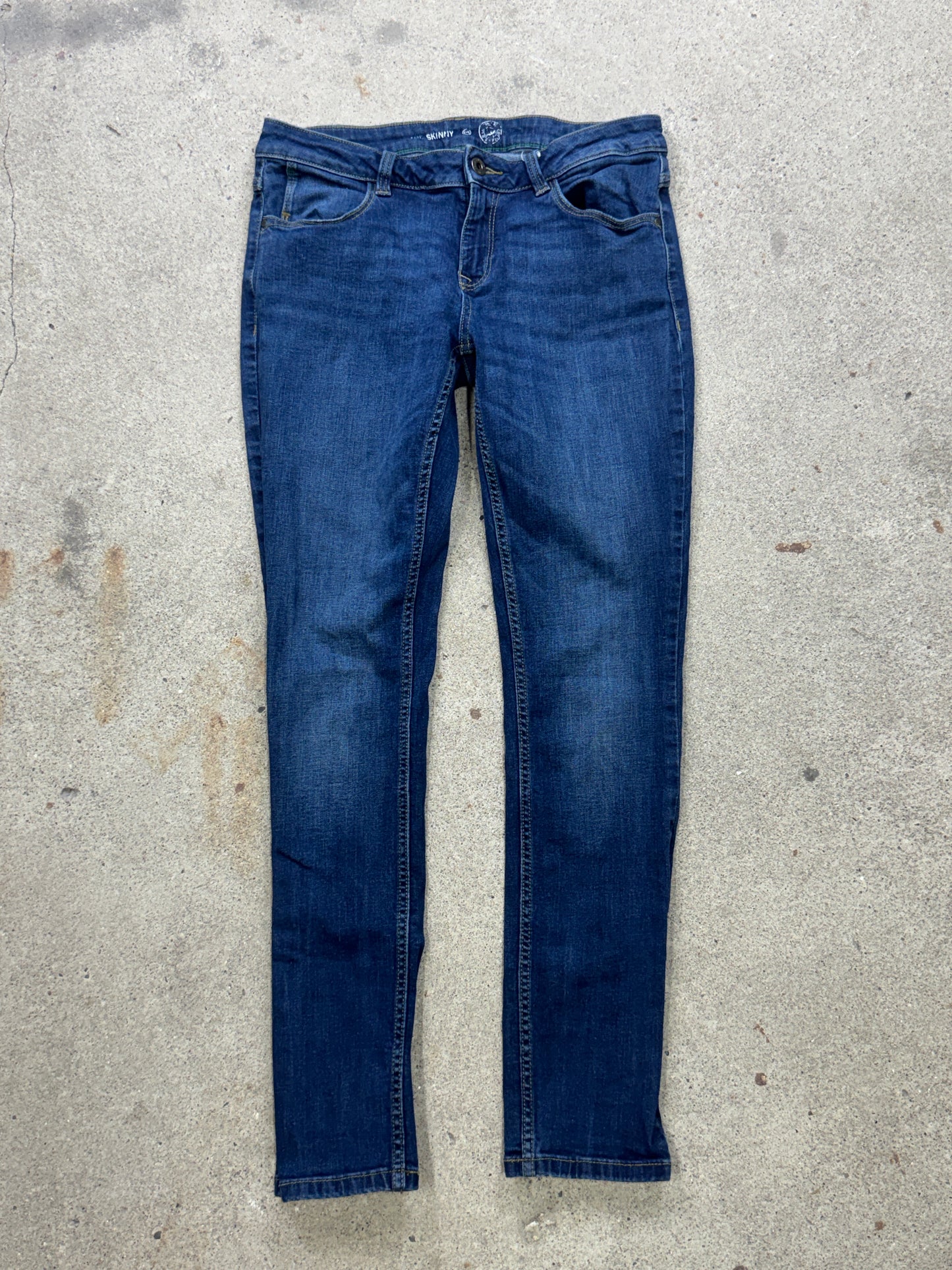 Low Waist Jeanshose | 38 | M
