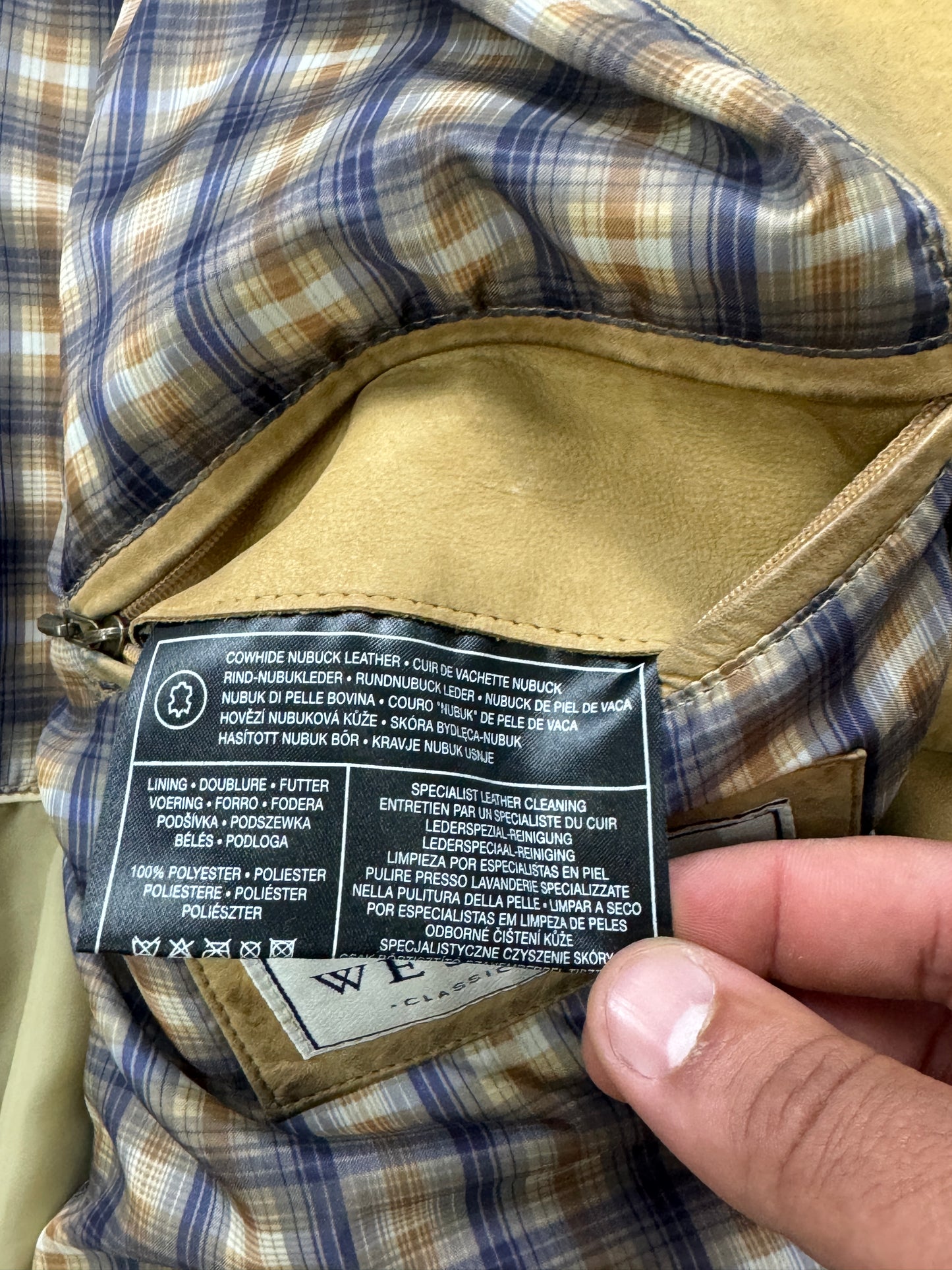 Vintage Lederjacke | L