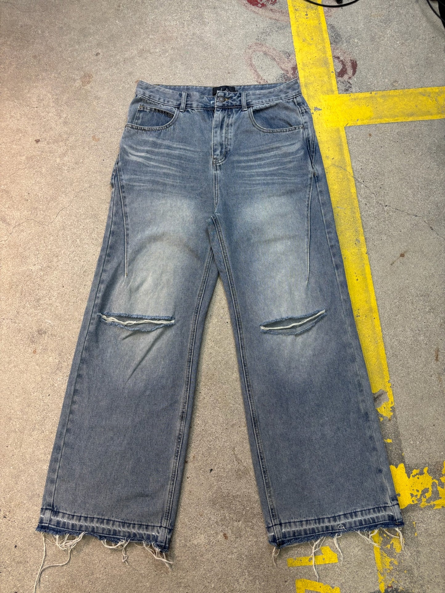 Baggy Jeanshose | M