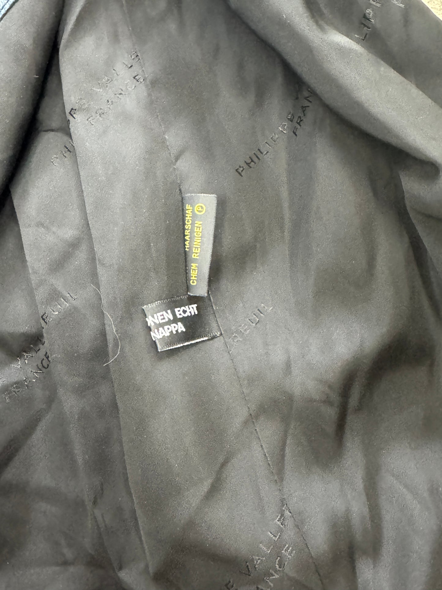 Philippe Vallereuil Lederjacke | L