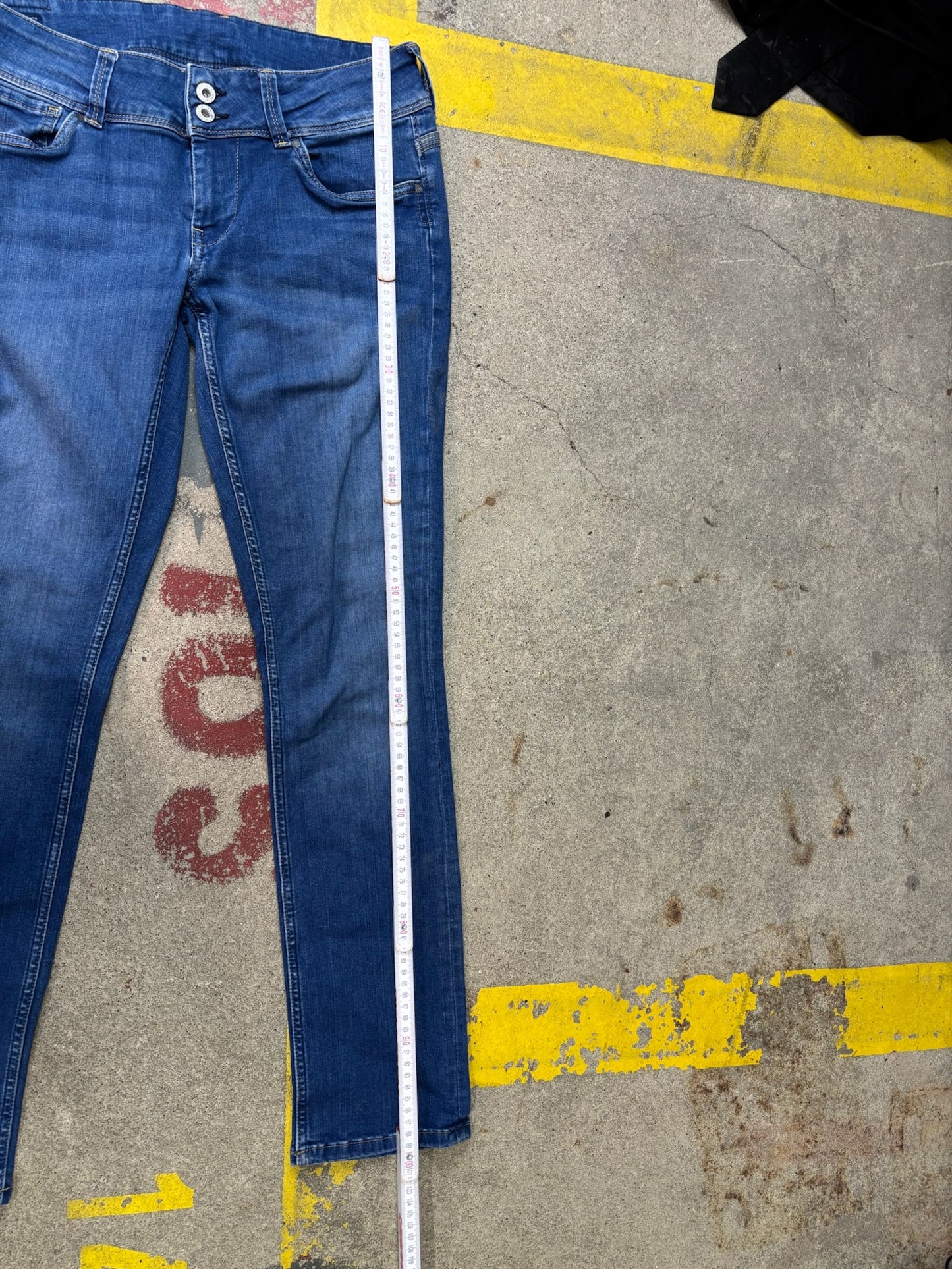 Pepe Low Waist Jeanshose | M