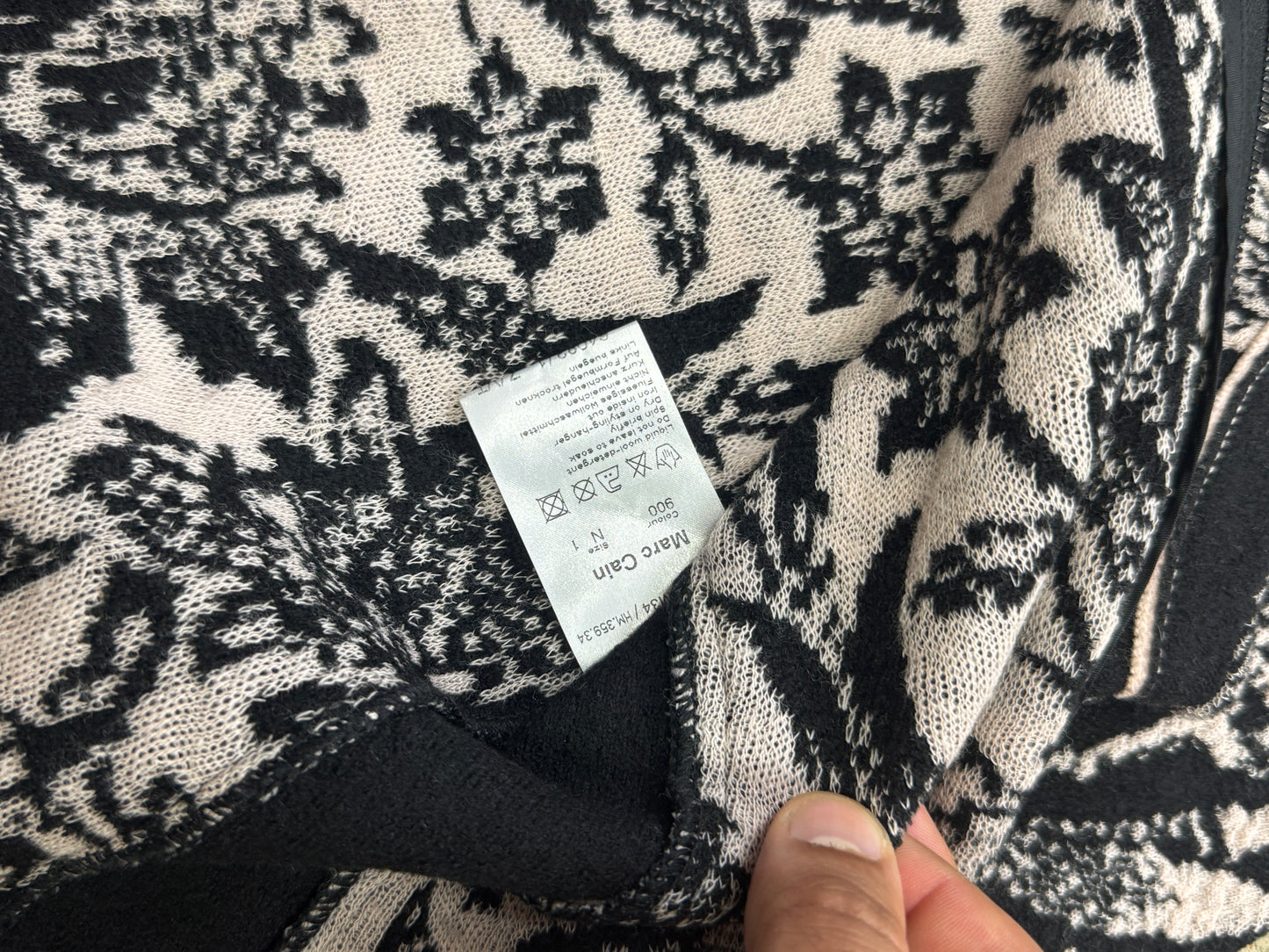 MarcCain Schnurwolle Jacke | XS
