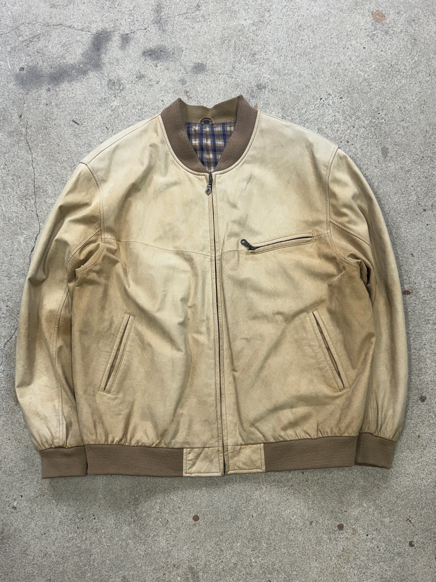 Vintage Lederjacke | L