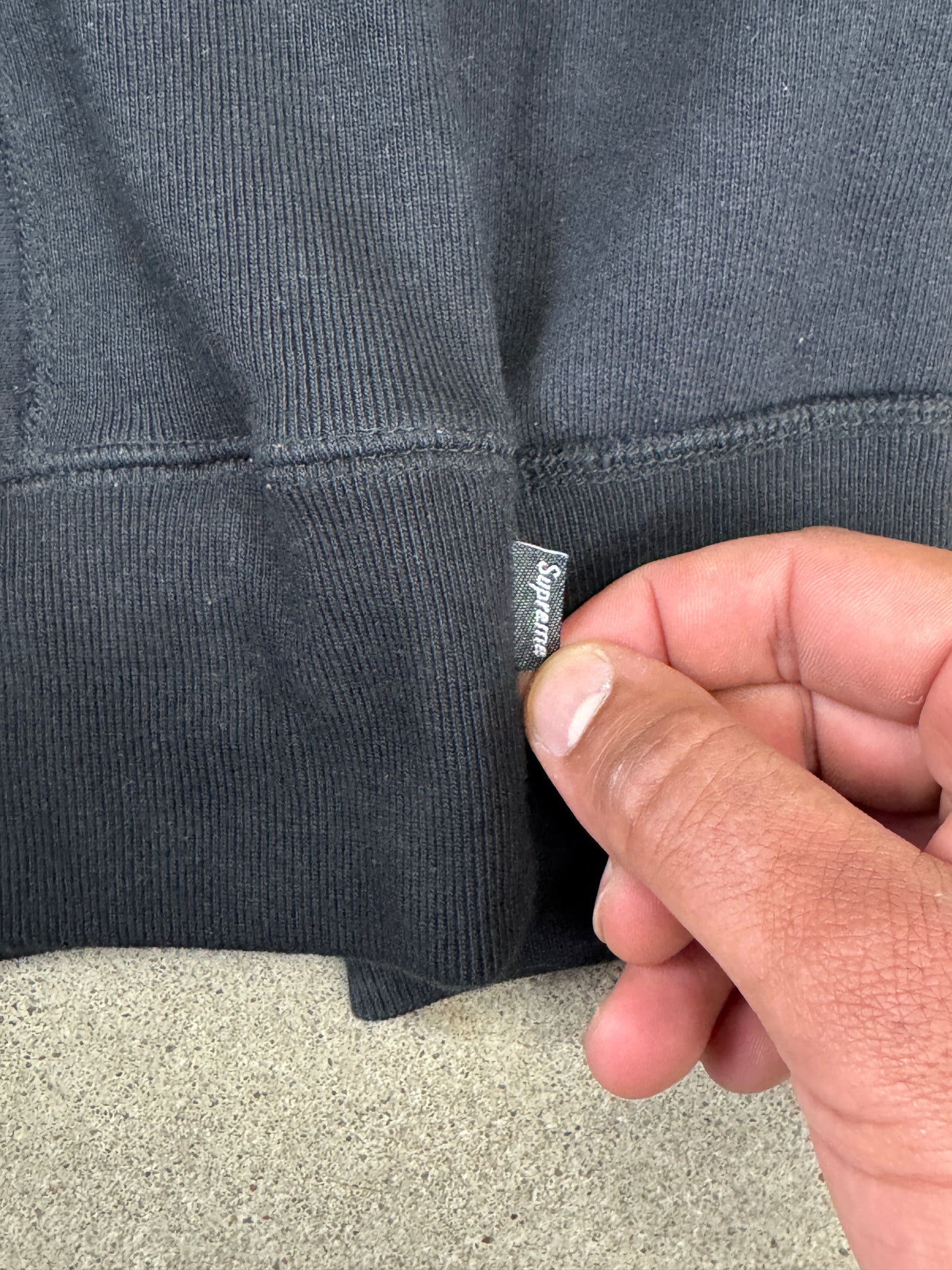 Supreme Box Logo Hooded Sweatshirt (fw17) Black | L