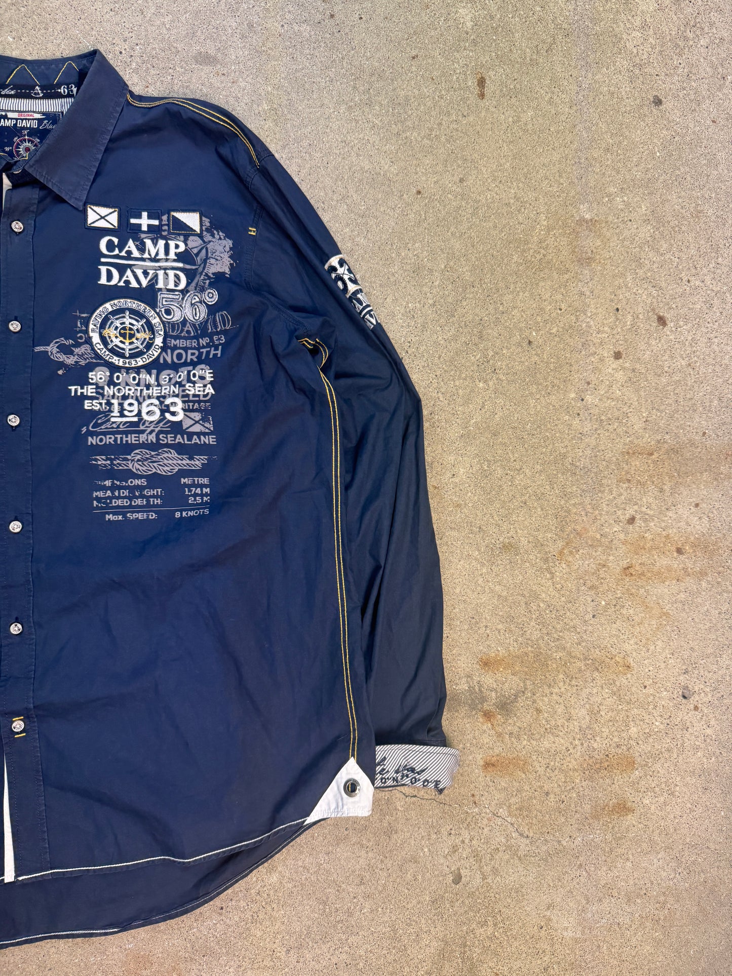 Camp David Hemd | XXL