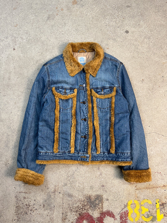 Y2K Hellblau Kunstpelz Penny Lane | L