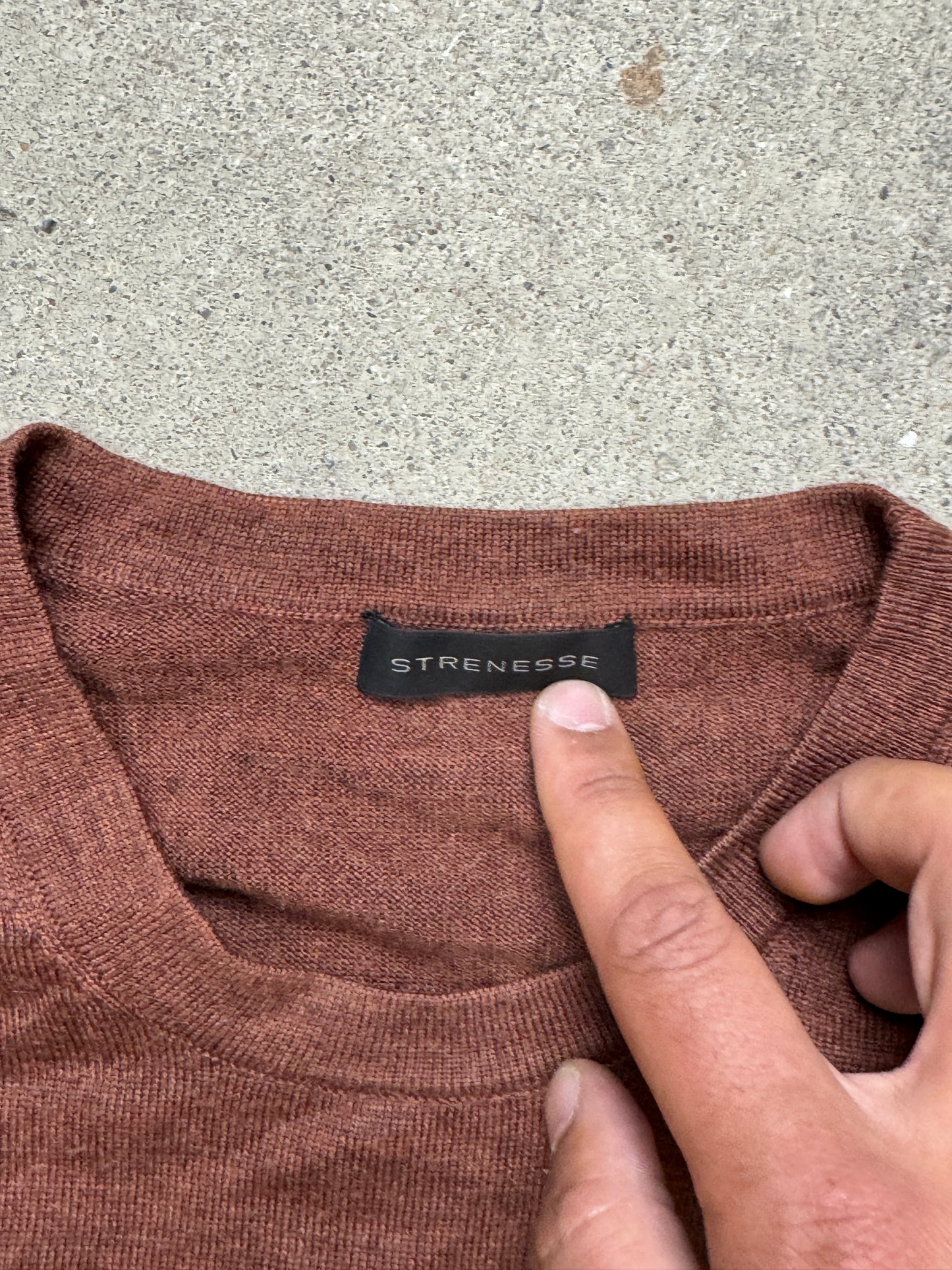 Strenesse 100% Schnurwolle Sweater | M