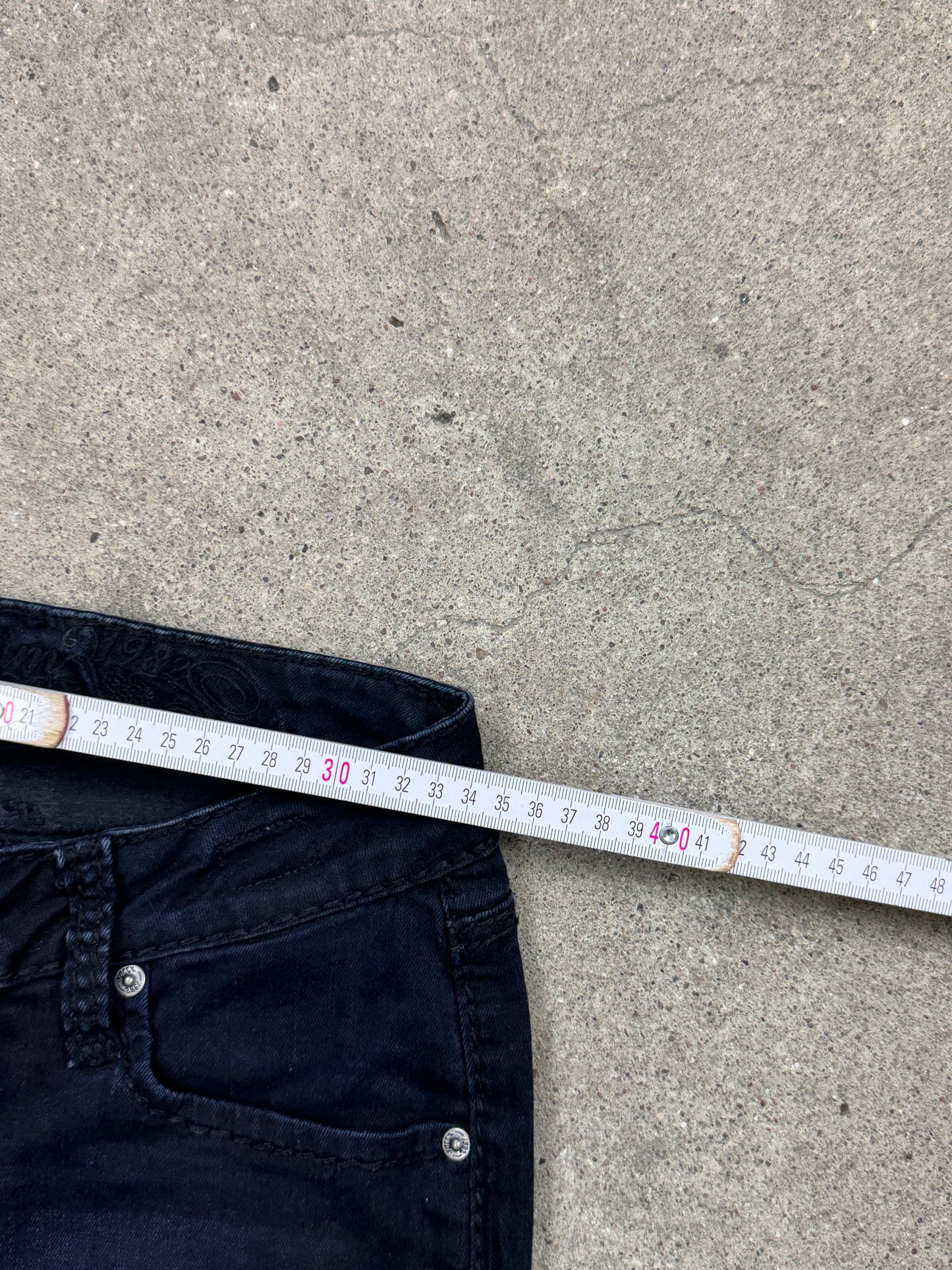 Low Waist Jeanshose | W26/L30 | XS