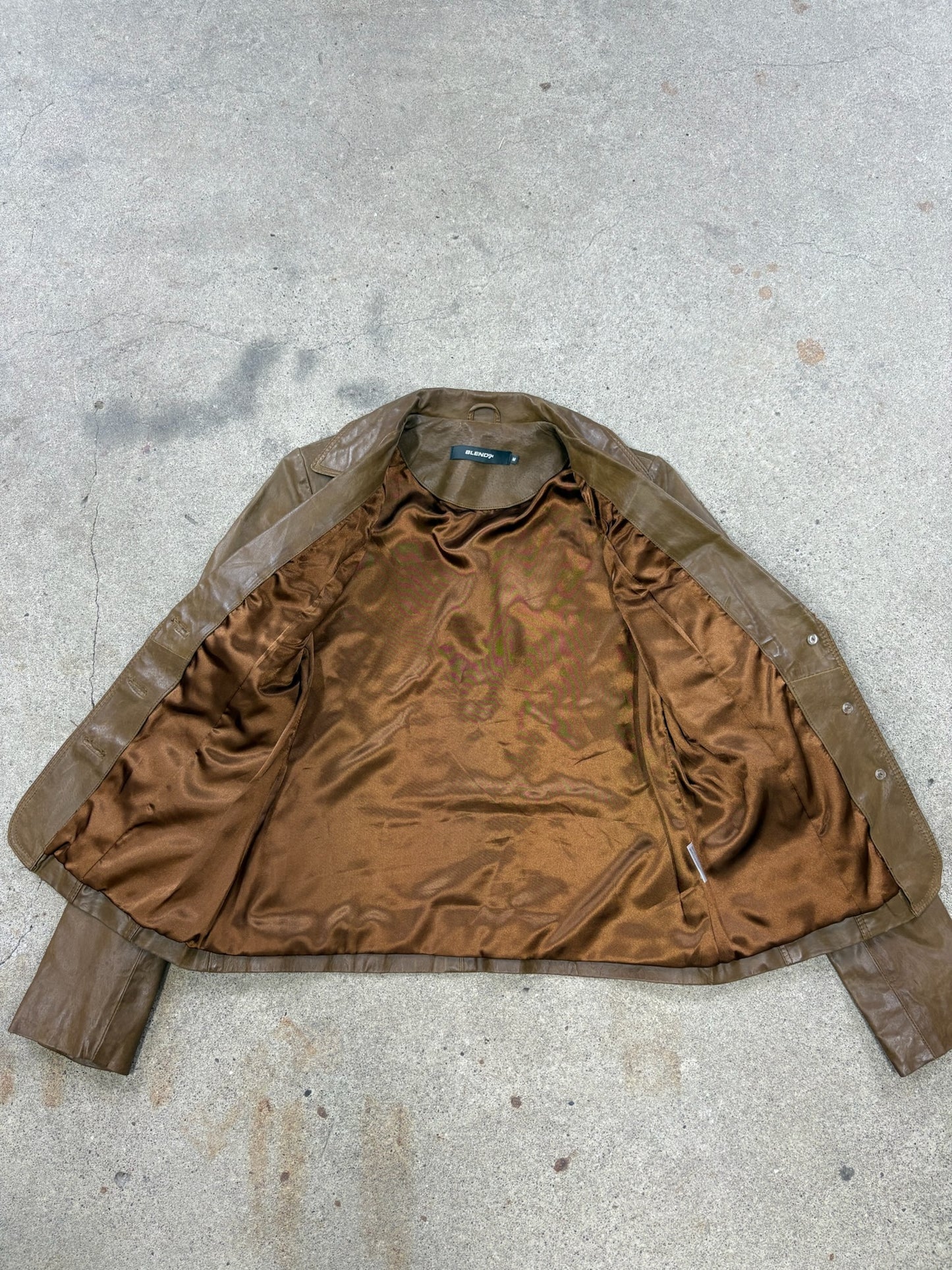 Blend Lederjacke | M