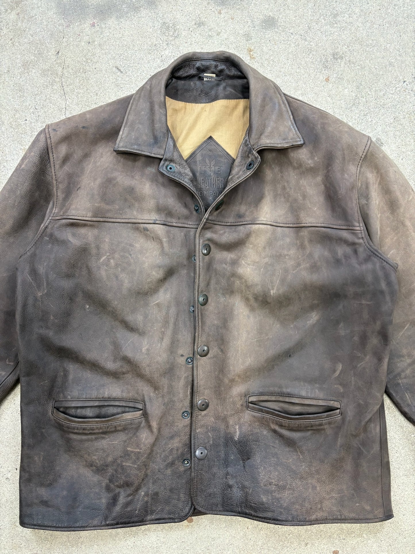 The Leather Company Skins Lederjacke | XXL