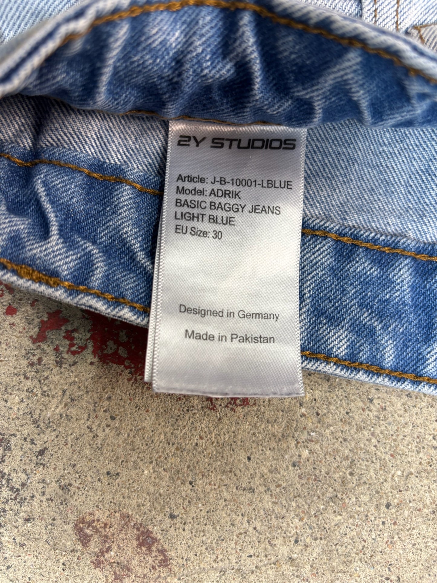 Baggy Jeanshose 2Y Studios | W30 | S