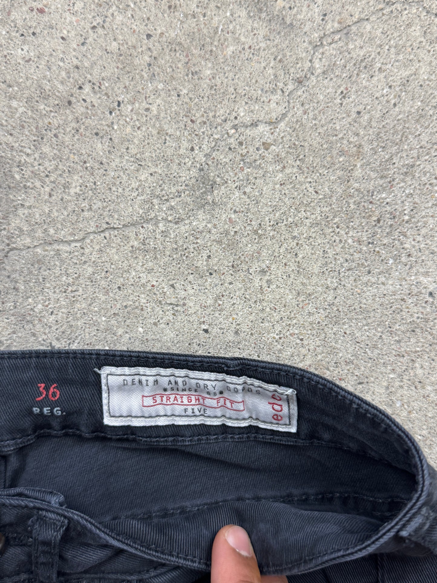 Low Waist Jeanshose | 36 | S
