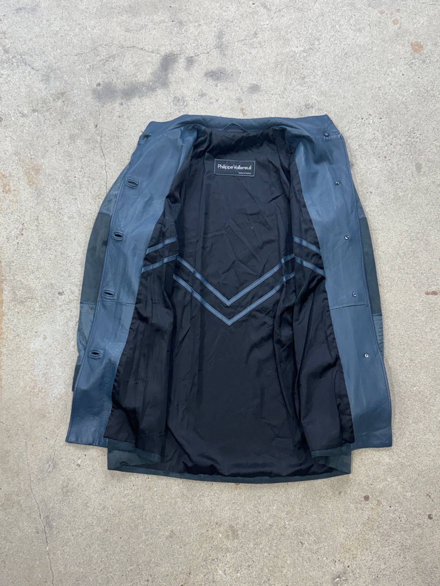 Philippe Vallereuil Lederjacke | L