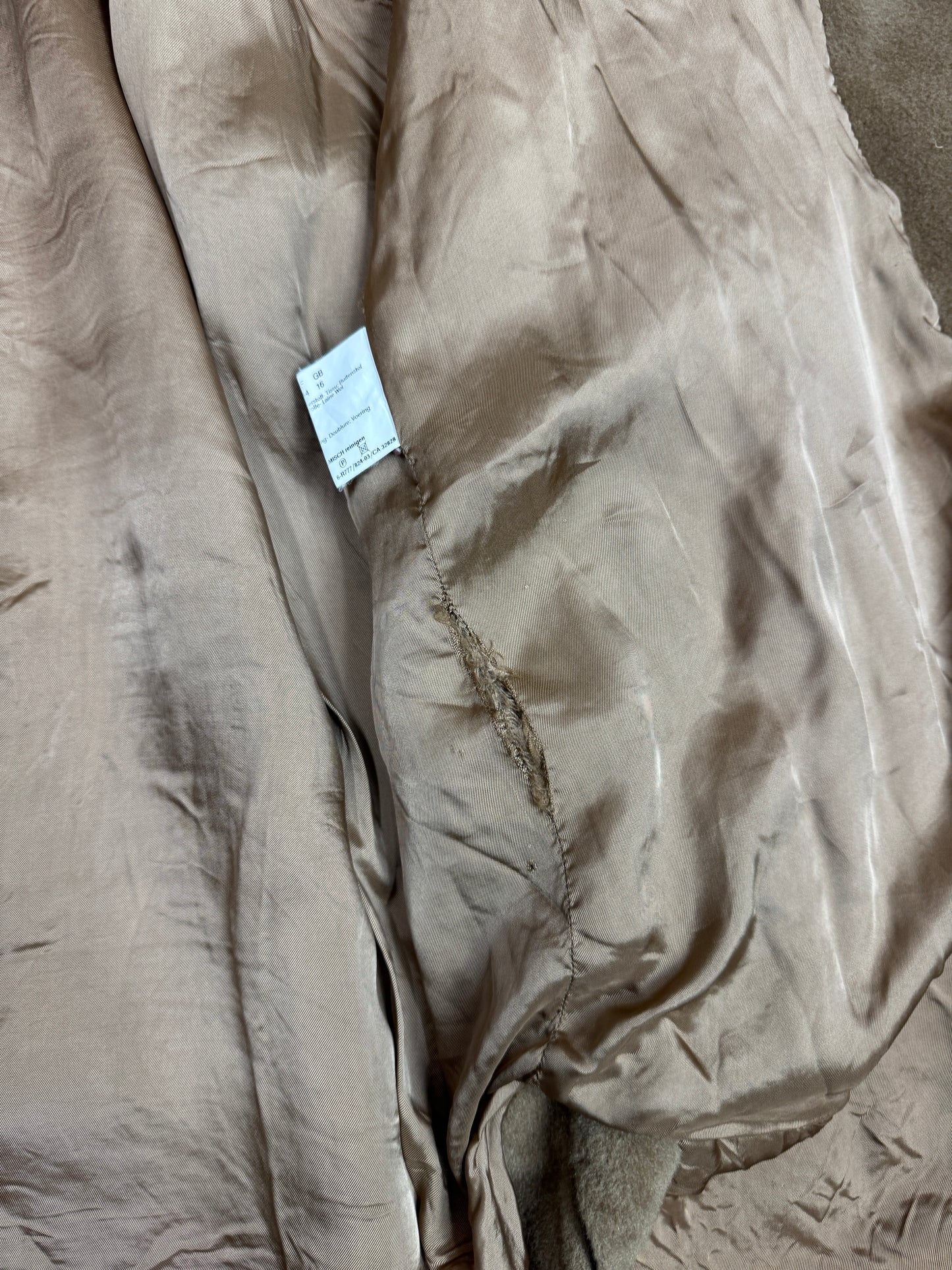 Damenmantel| 100% Lana Wool | XL