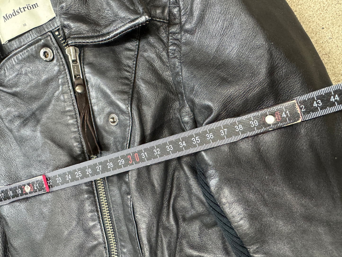 Modström/Lederjacke XS
