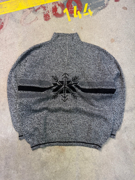 Strickpullover in Grau | M