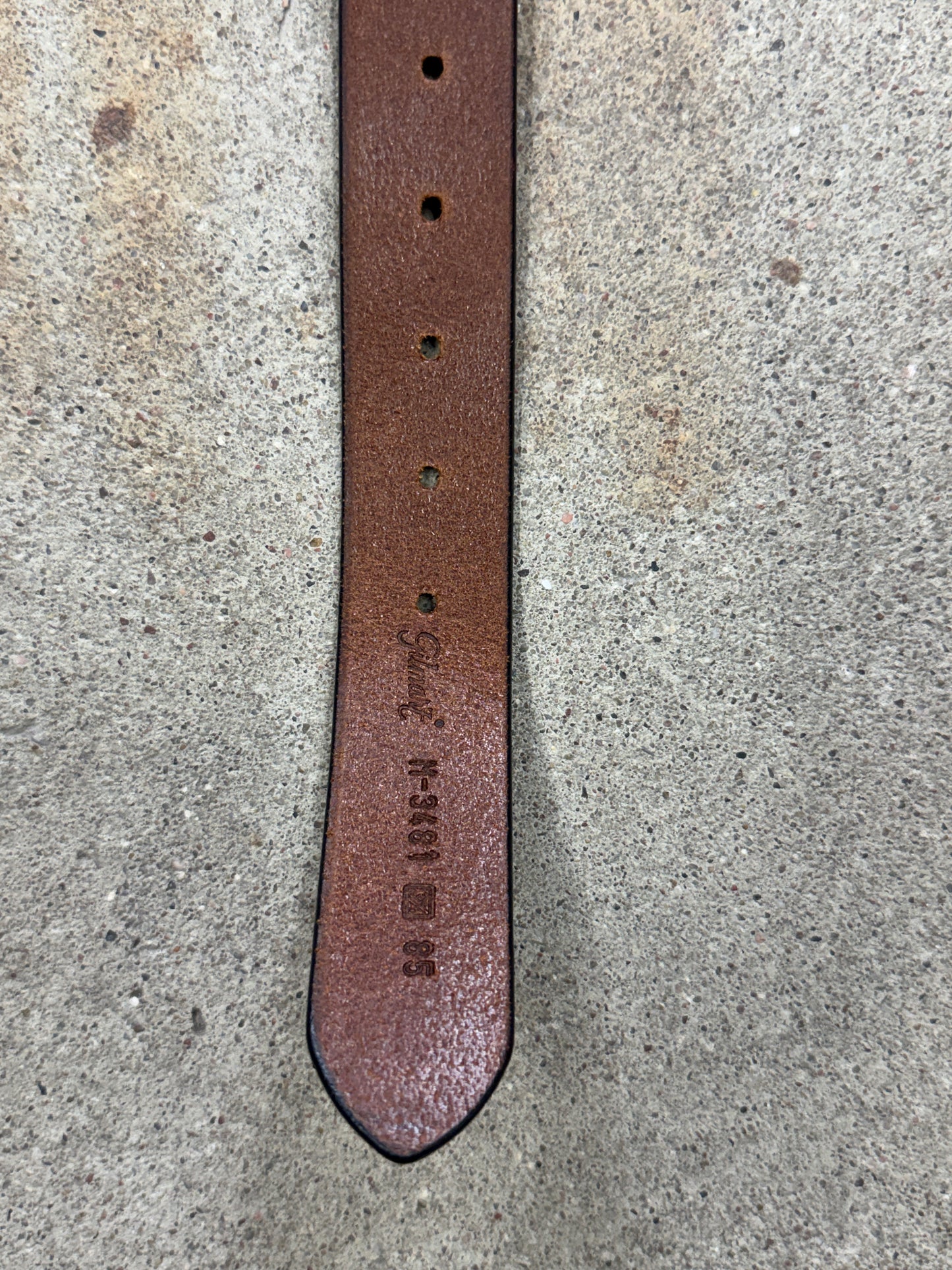 Ledergürtel Vintage | 85