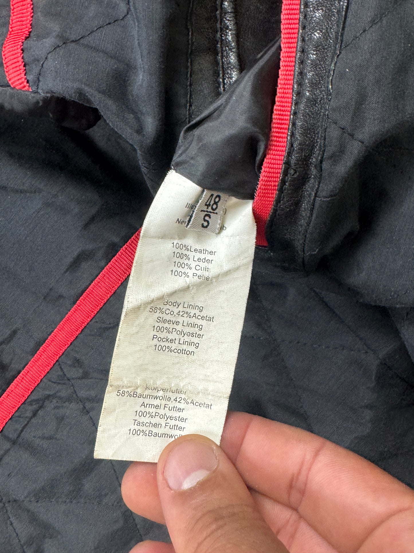 Strellson Lederjacke | S