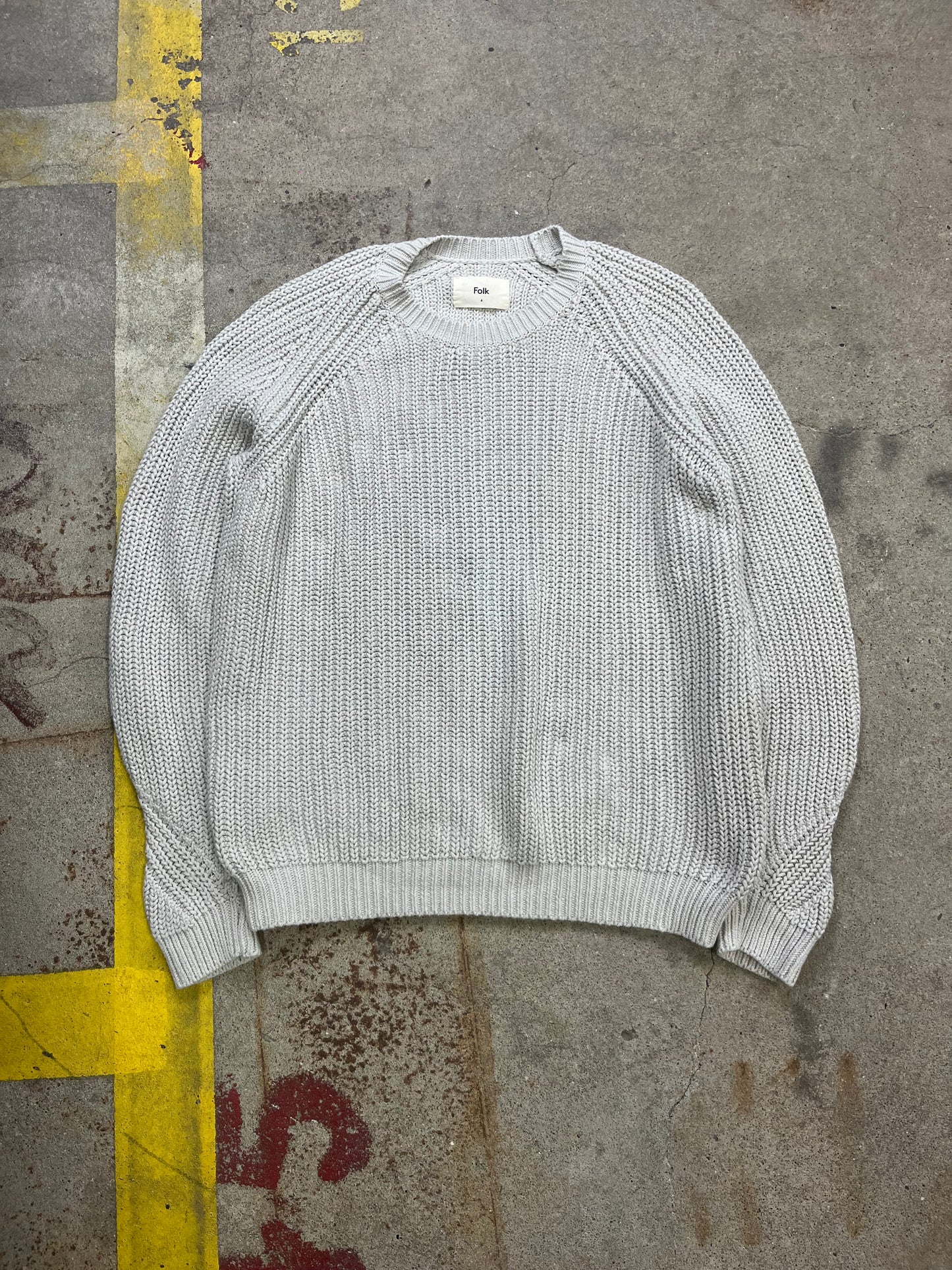 Folk Strick Sweater | L
