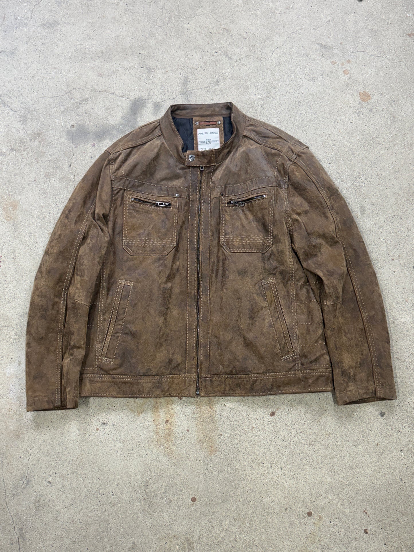 Angelo Litrico Lederjacke | 3XL