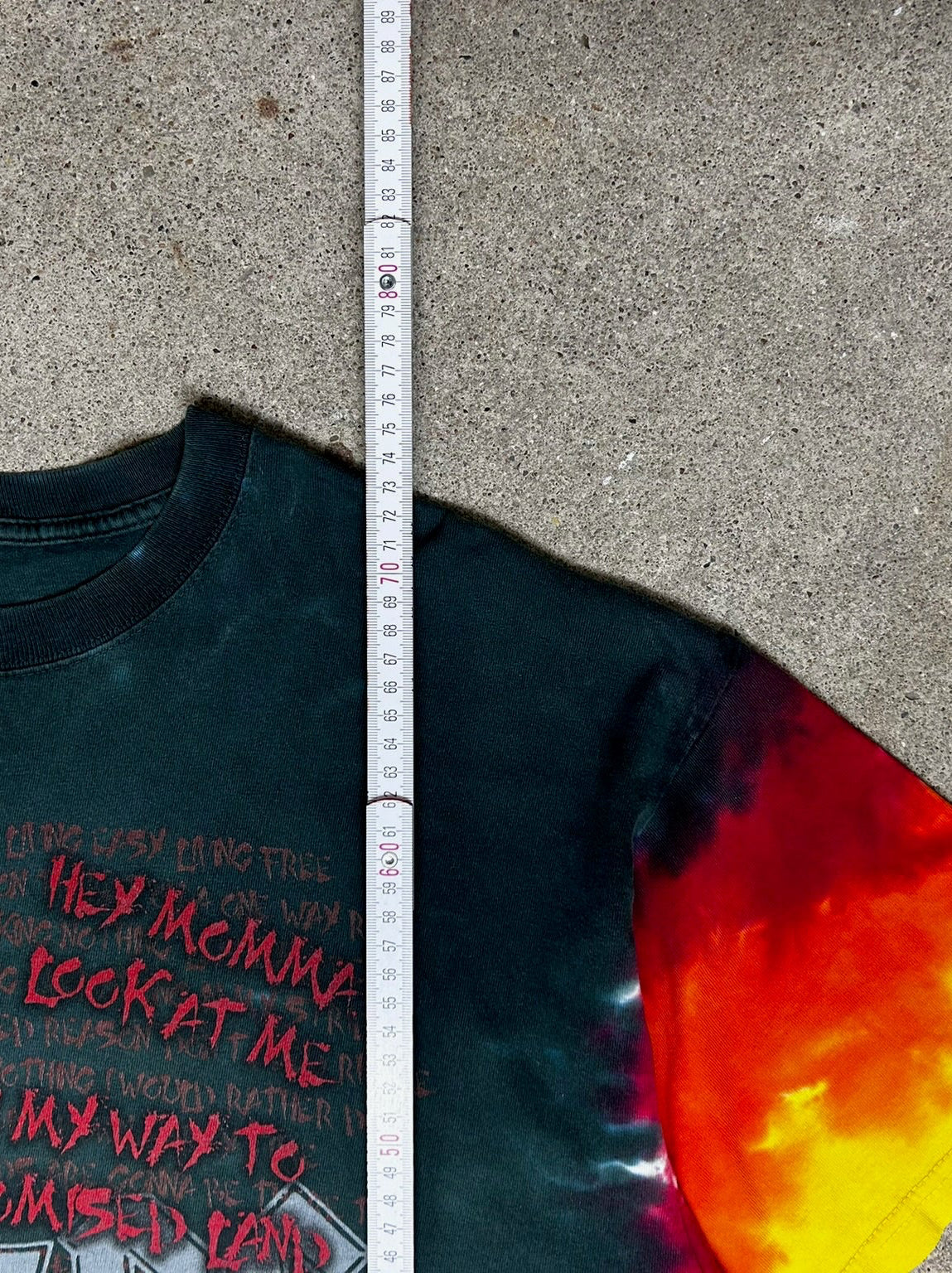 AC/DC The Razors Edge Tie Dye T-Shirt | XL