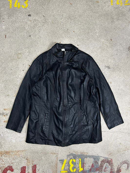 Lederjacke Parka | L | 50