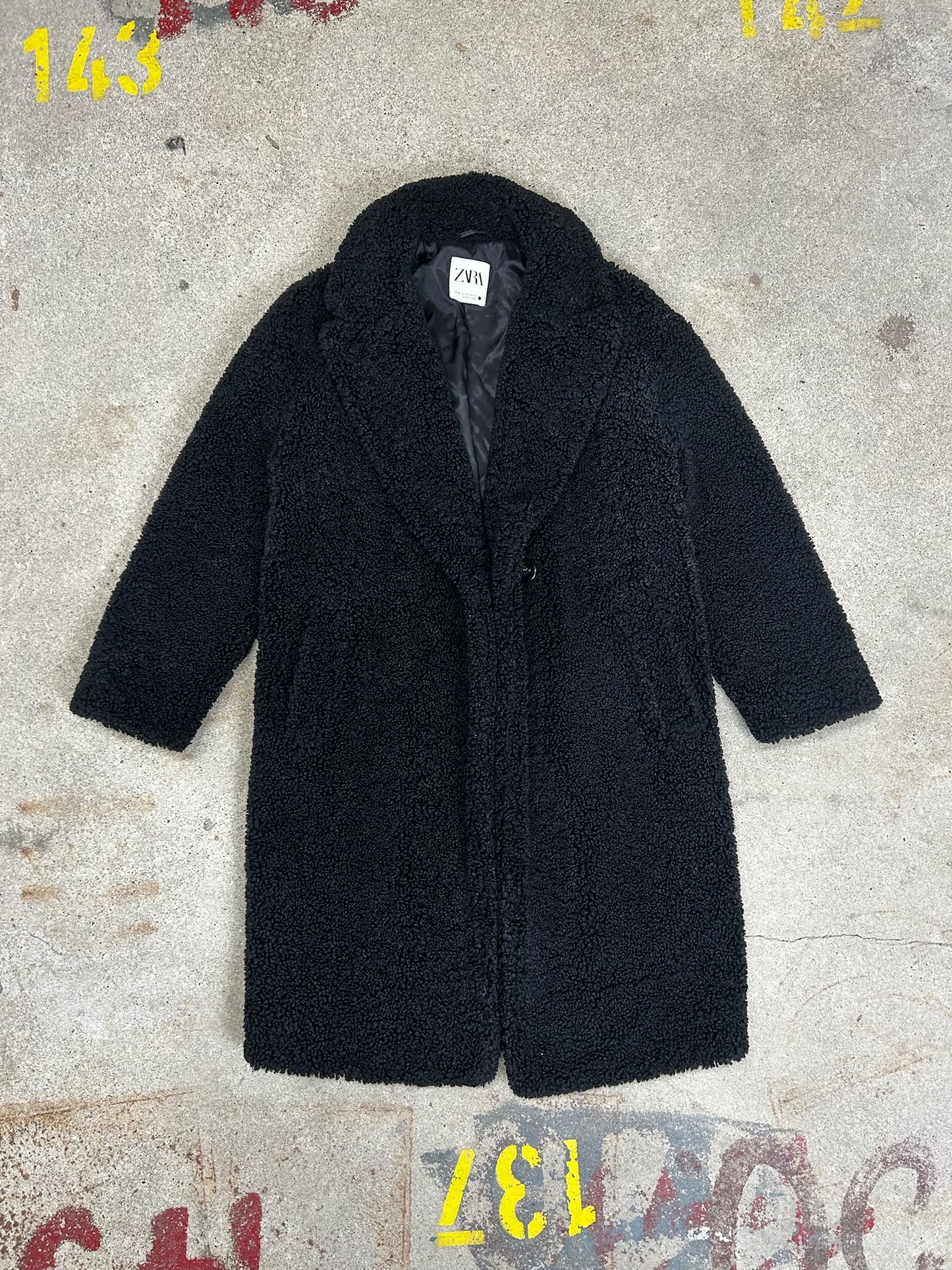 Zara Teddy Mantel | XS