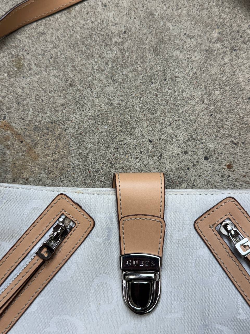 Guess | Handtasche 4G Weiß | One Size
