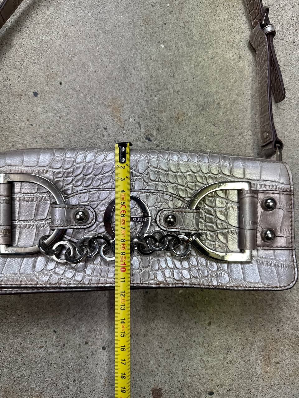 Guess | Handtasche Metallic Croc | One Size