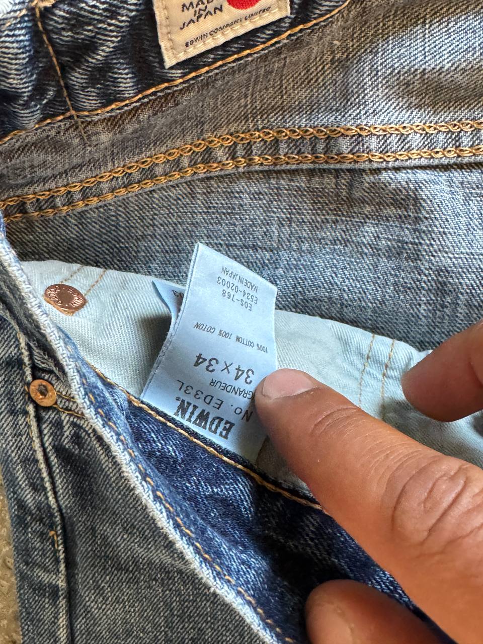 Edwin | Jeanshose | W34/L34