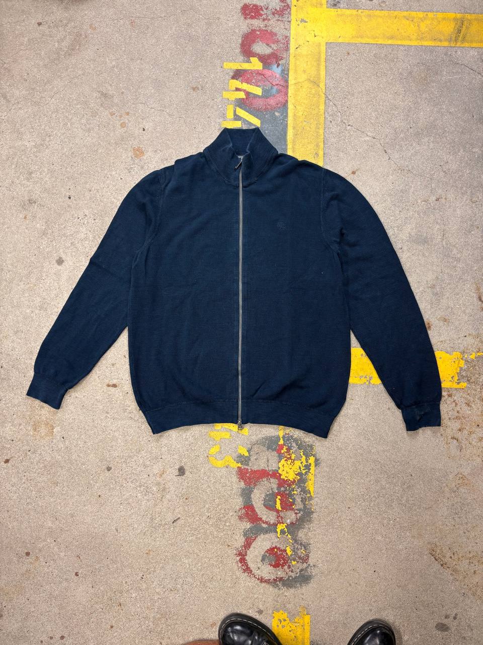 Marc O'Polo | Strickjacke Fine Cotton Zip | XL