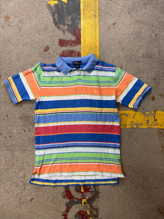 Ralph Lauren | Polohemd Streifen Jungen 12/14 | M